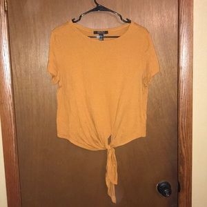 Forever 21 front tie T-Shirt